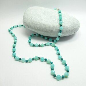 Opal and Turquoise bead necklace